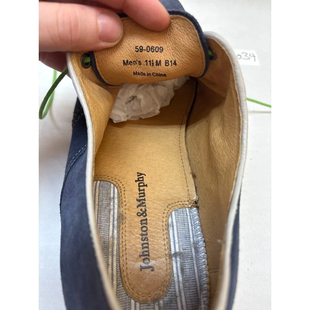 Johnston & Murphy dress shoes Men's size‎ 11.5M blue